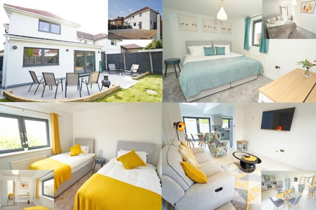 Home From Home - 4 Double Bed House With Parking Slough Buitenkant foto